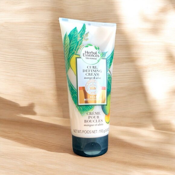 Lot Of 2 Herbal Essence Bio Renew Curl Defining Cream Mango and Aloe 6.8 oz - Picture 5 of 6